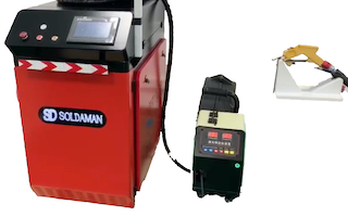 Máquina de soldar láser - ACMMV1 - AC LASER SYSTEMS - manual / para acero /  para cobre